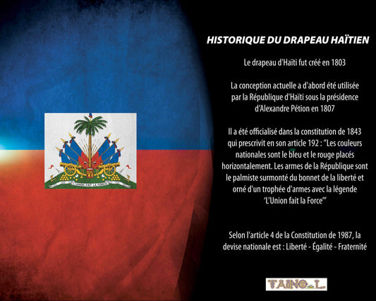 Historique du drapeau Haïtien